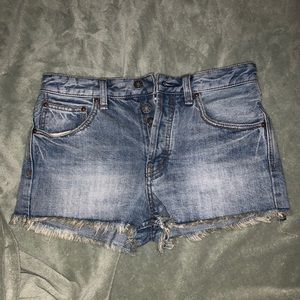 Free People Denin Shorts